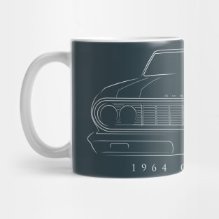 1964 Chevy Chevelle - front stencil, white Mug